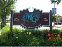 Morton Grove City sign